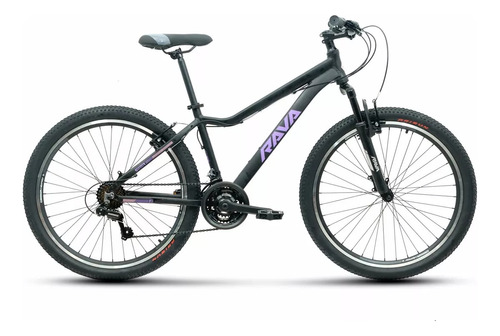 Bicicleta Aro 26 Rava Land 21 Vel. Preto/violeta