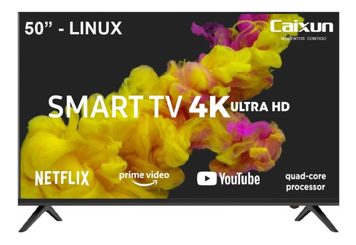 Smart Tv Caixun 50 4k Uhd Cs50s1usm