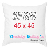 Relleno Para Cojin Teddy Babys Set 45x45+30 X 30