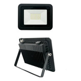 Refletor Led 50w Slim Branco Frio 6500k Bivolt Ip66 Externo