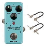 Briskdrop Nux Morning Star - Pedal De Efecto De Guitarra Ove