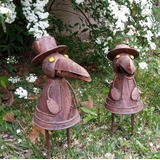 Figuras Pájaros Decorativos Para El Jardín