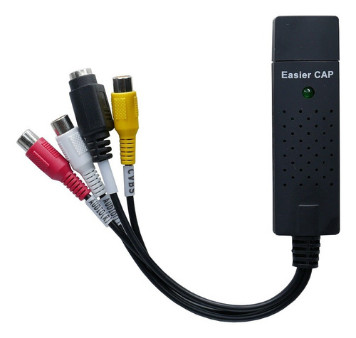 Capturadora Video Easier Cap Usb 2.0 Vhs Tv Rca Av - Alpha