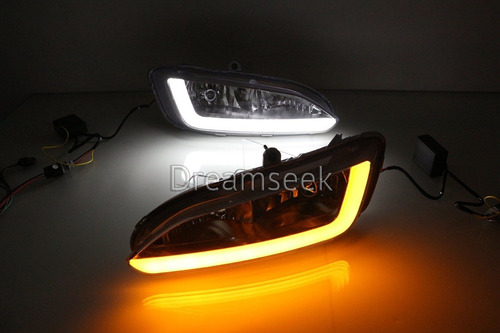 Luces Diurnas Led Para Hyundai Santa Fe  Bajo Pedido Foto 4