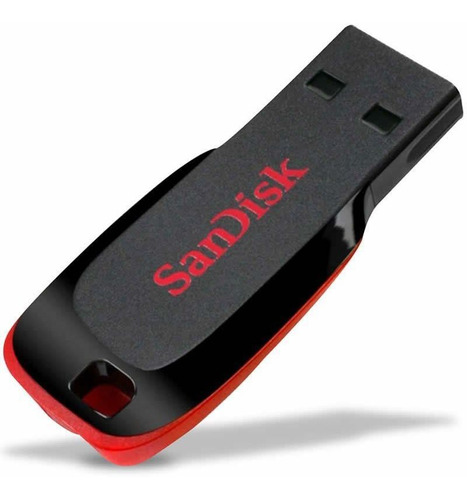 Pen Drive Sandisk 64gb Cruzer Blade Sdcz50-064g-b35 25765