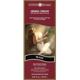 Surya Brasil Henna Color Crema, Negro 2,31 oz, 2