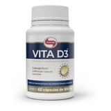 Vita D (vitamina D3) 500mg - 60 Cáps. - Vitafor