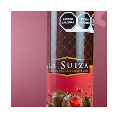 Chocolate Amargo con Licor y Cerezas 182g Lata La Suiza | MercadoLibre