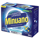 Sabão Minuano Máxima Limpeza Azul Caixa 800 Gramas