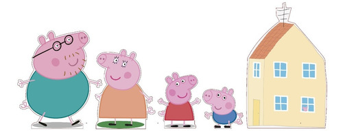Peppa Pig Displays Decorativos Para Fiesta Infantil