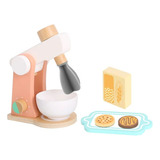 Batidora Juego De Cocina Madera Y Acce Chef Niños Tooky Toy