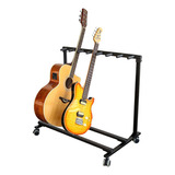 Suporte Estante Rack Chão Para 7 Violão Guitarra Baixo