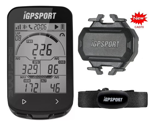 Ciclocomputador Igpsort Bsc100s + Cardio + Cadencia