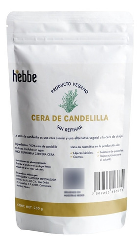 Cera De Candelilla 100% Natural (cosmética Vegana)