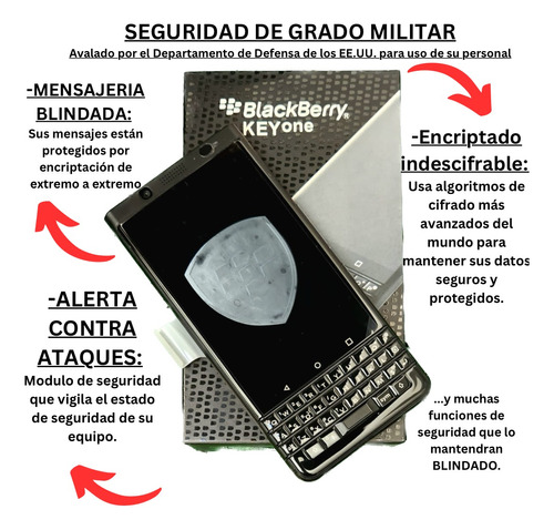 Blackberry Keyone Negro Limited Edition [encriptado]