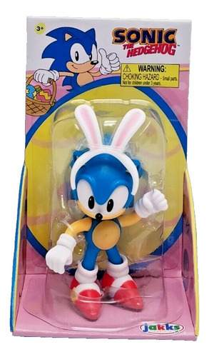 Sonic Conejo Easter Pascua  Mini Sonic The Hedgehog 6cm