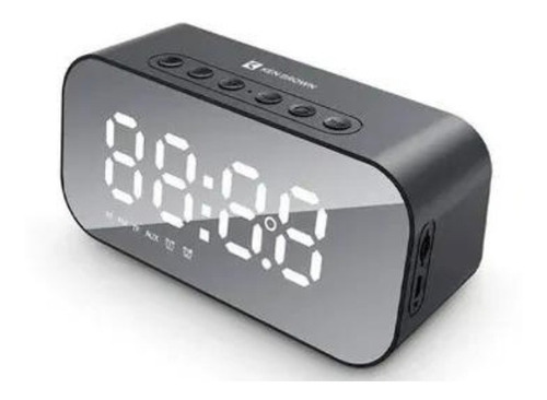 Parlante Radio Portatil Despertador Alarma Bluetooth Reloj