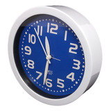 Relógio Redondo Despertador Mesa/parede Sala Cozinha Zb3010