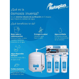 Purificador Osmosis Inversa Rotoplas. Poi-02