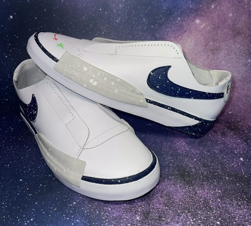Nike Zapatillas Blazer Planet Of Hoops Cuero Usa 6.5/36 