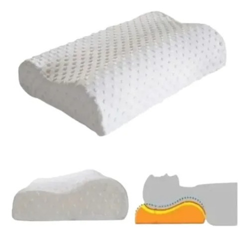 Almohada Memory Pillow Ortopédica Indeformable Cervical