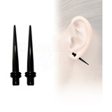 Expansor 5mm Piercing Espina Acrilico 2 Plugs