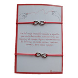 Pulseras Del Hilo Rojo Infinito  Para Parejas, Novios 