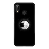 Funda Protector Para Huawei Luna Musica Audifonos Negro