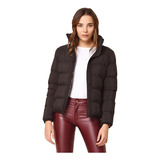 Campera Corta Puffer Inflable Simil Pluma Mujer Nueva Nofret