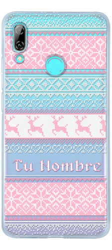 Funda Para Honor Ugly Sweater Navideño Rosa Con Tu Nombre