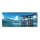 Mousepad Xxl 80x30cm Cod.420 Arte Paisaje Arco Japón