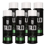 Talco Pó Ultrafino Big Barber 140g Polvilho Atacado 6 Unidad