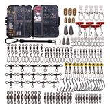 Kit Accesorios D/pesca Supertheo 140ps Anzuelos Giratorios