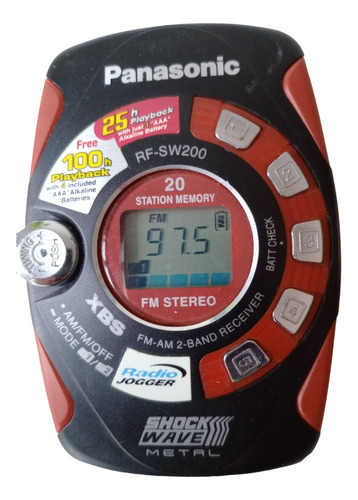 Radio Panasonic Portátil Para Deportes