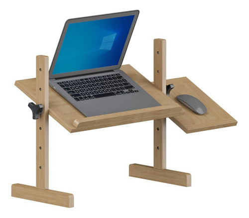 Mesa Suporte Multiuso De Notebook Madeira Maciça Cama Sofá