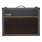 Amplificador Guitarra Vox Ac15c2 Valvular 15w 2x12 Celestion Color Negro/marrón