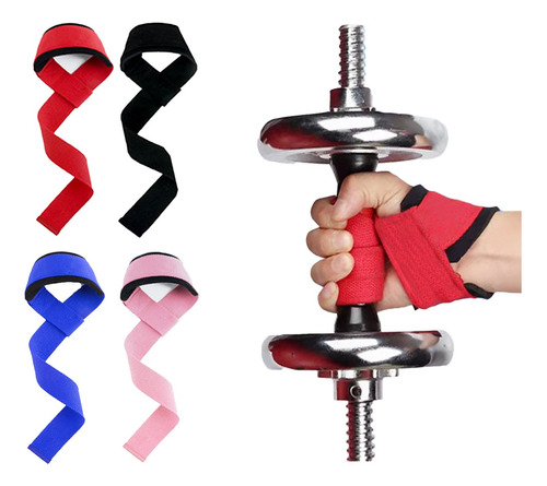 Straps Muñequera Gym Crossfit Pesas Lifting Fitness Cinta