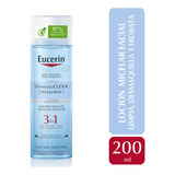 Eucerin Dermatoclean Locion Micelar Limpiadora 3 En 1 X200ml