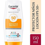 Eucerin Sun Fps50 Loción Kids Protector Solar Niños +12meses