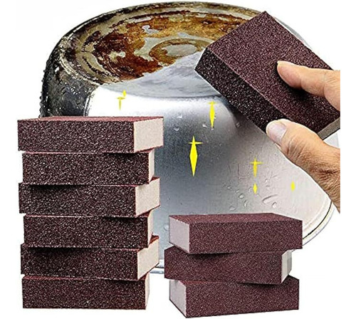 10 Nano Carbon Sponges For Cleaning Pots Pans In The Kitchen