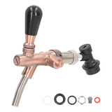 Grifo Beer Tap G5/8, Latón, Acero Inoxidable, Ajustable