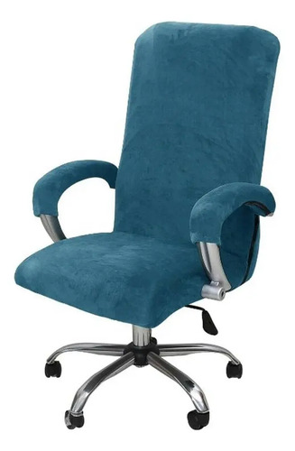 Funda De Terciopelo Para Silla De Oficina, Protector De