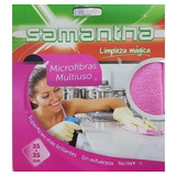 Paño Microfibra Multiuso - Samantha Kit X 6 Unidades