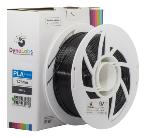 Filamento  3d Pla Ingeo Dynalabs 3d 1.75mm 1kg  Cores - Loja