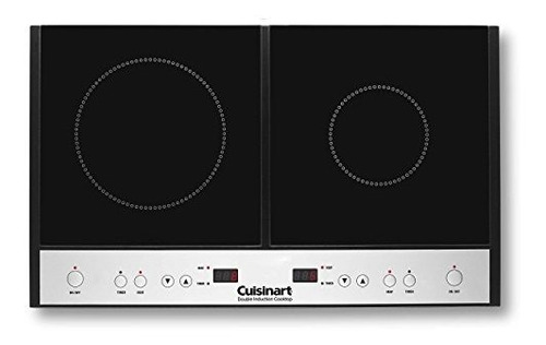 Cuisinart Ict-60 Placa De Inducción Doble, Negra