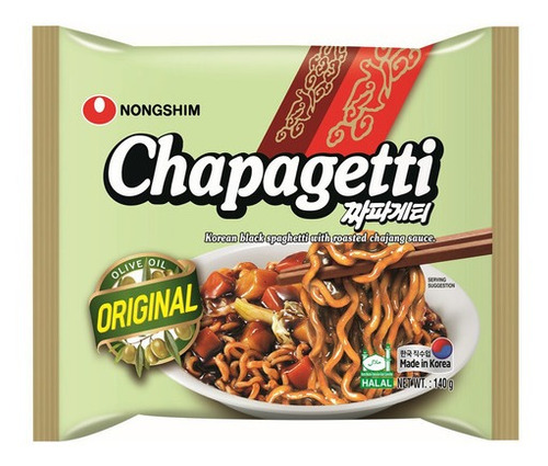 Ramen Chapaghetti 140 G - Origen Korea 