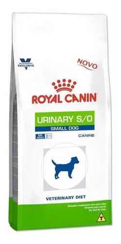 Alimento Royal Canin Veterinary Diet Canine Urinary S/o Para Cão Adulto De Raça Pequena Sabor Mix Em Sacola De 7.5kg