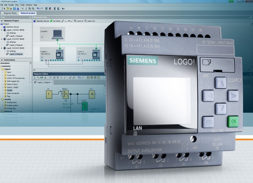 Plc Siemens Logo! 230rce 0ba8 V8