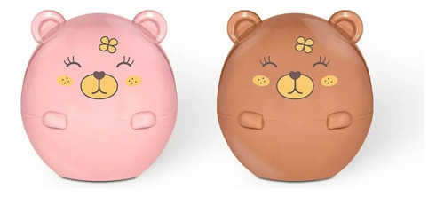 Lip Balm Lovely Bear- Spcolors 2 Unidades Cor Branco