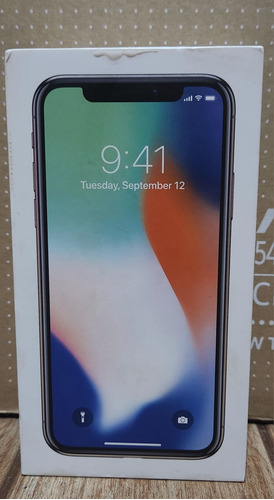 Caixa Vazia iPhone X 64gb Silver